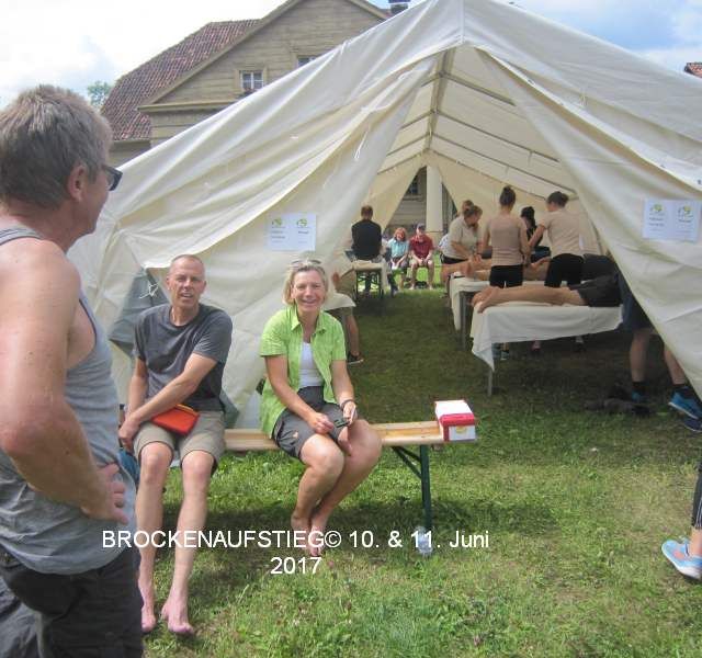 Massagezelt in Bad Lauterberg