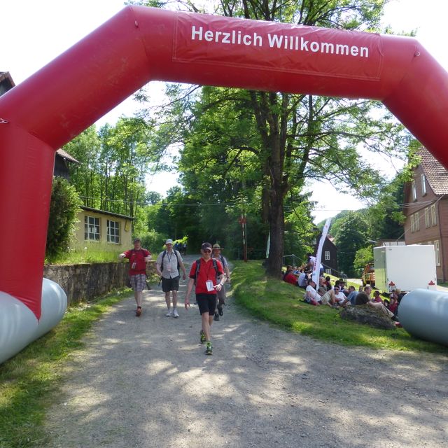 Zieleinlauf in Bad Lauterberg